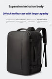 Bange 35L/45L Travel Backpack Men Business Aesthetic Backpack School Bag Large 17.3 Laptop Waterproof Fashion Backpack Male