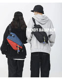 New Trend Messenger Bag Multi-function Sports Chest Bag Oxford Cloth Unisex Large-capacity Shoulder Bag  Crossbody Bags for Men
