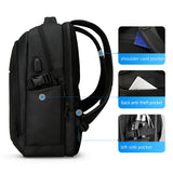 Mark Ryden Man Backpack Waterproof 15.6inch Laptop Multi-layer Pockets Bag Man USB Charging School Backpack Travel Mochilas