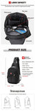 SWISS Men Chest Bags Outdoor Leisure Waterproof Shoulder Crossbody Bag Large Space Chest Bag men Practical Durable Sling Bag