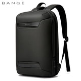BANGE Waterproof Multi-Use Laptop Backpack For 15.6 Inch USB Charging Shockproof Business Briefcase Shoulder Bag For Man Women
