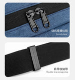 New Trend Messenger Bag Multi-function Sports Chest Bag Oxford Cloth Unisex Large-capacity Shoulder Bag  Crossbody Bags for Men
