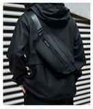 Waterproof Chest Bag, Solid Men's Crossbody Bag, Daily Phone Shoulder Bag, Travel Sports Sling Bag, Trend Men Fanny Pack