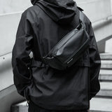 Waterproof Chest Bag, Solid Men's Crossbody Bag, Daily Phone Shoulder Bag, Travel Sports Sling Bag, Trend Men Fanny Pack