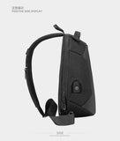 Mark Ryden Men shoulder bag fashion outdoor chest bag portable messenger bag breathable honeycomb back light