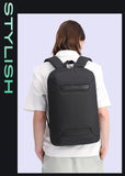 BANGE Waterproof Multi-Use Laptop Backpack For 15.6 Inch USB Charging Shockproof Business Briefcase Shoulder Bag For Man Women