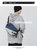 New Trend Messenger Bag Multi-function Sports Chest Bag Oxford Cloth Unisex Large-capacity Shoulder Bag  Crossbody Bags for Men
