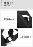 BANGE Male Shoulder Bags USB Charging Crossbody Bags Men Anti Theft Chest Bag School Summer Short Trip Messengers Bag