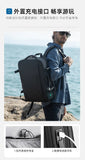 Mark Ryden 17 inch Laptop Backpack Male Bag USB Recharging Multi-layer Space Travel Male Bag Anti-thief Mochila