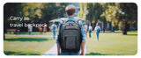 BAGSMART Rolling Backpack 17 Inch Laptop Water Resistant Large Capacity 40L Travel Luggage Wheeled Backpack for Men Women