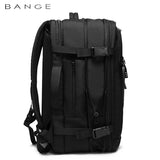 Bange 40L Travel Backpack Men USB  Anti-theft 17.3 Laptop Backpack School Expandable Bag Compass Fashion Male Backpack Large
