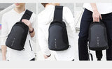 Mark Ryden Men shoulder bag fashion outdoor chest bag portable messenger bag breathable honeycomb back light