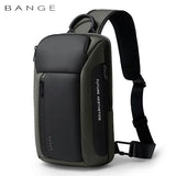 Bange new Oxford fashion waterproof chest bag crossbody bag men's models men's chest bag leisure shoulder satchel large capacity