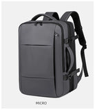 17 inch Laptop Pack Expandable Large-Capacity Business Travel Shoulder Bag Waterproof Classic Carry On Luggage Bag Men Backpack