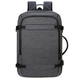 40L Expandable USB Travel Backpack, Flight Approved Carry on Bags for Airplanes,Water Resistant Durable 17-inch backpack men