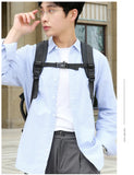 17 inch Laptop Pack Expandable Large-Capacity Business Travel Shoulder Bag Waterproof Classic Carry On Luggage Bag Men Backpack