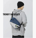 New Trend Messenger Bag Multi-function Sports Chest Bag Oxford Cloth Unisex Large-capacity Shoulder Bag  Crossbody Bags for Men