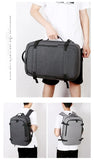 40L Expandable USB Travel Backpack, Flight Approved Carry on Bags for Airplanes,Water Resistant Durable 17-inch backpack men