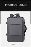 17 inch Laptop Pack Expandable Large-Capacity Business Travel Shoulder Bag Waterproof Classic Carry On Luggage Bag Men Backpack