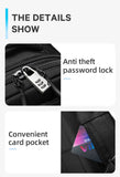 Bange 40L Travel Backpack Men USB  Anti-theft 17.3 Laptop Backpack School Expandable Bag Compass Fashion Male Backpack Large