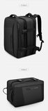 Mark Ryden 17 inch Laptop Backpack Male Bag USB Recharging Multi-layer Space Travel Male Bag Anti-thief Mochila