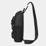Lifetime Warranty Men Fashion Shoulder Bag For Man 9.7 11inch Ipad Bag Chest Pack Men Waterproof Large Capacity Crossbody Bag