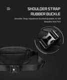 Waterproof Chest Bag, Solid Men's Crossbody Bag, Daily Phone Shoulder Bag, Travel Sports Sling Bag, Trend Men Fanny Pack