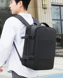 17 inch Laptop Pack Expandable Large-Capacity Business Travel Shoulder Bag Waterproof Classic Carry On Luggage Bag Men Backpack