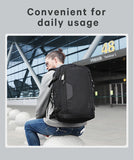 Bange 40L Travel Backpack Men USB  Anti-theft 17.3 Laptop Backpack School Expandable Bag Compass Fashion Male Backpack Large