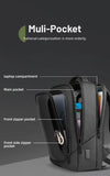 Heroic Knight Multifunctional Men's Backpack 15.6" Laptop Backpack Waterproof Large Capacity Work Travel Backpack with USB Port