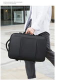 17 inch Laptop Pack Expandable Large-Capacity Business Travel Shoulder Bag Waterproof Classic Carry On Luggage Bag Men Backpack