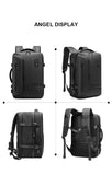 Men and Women Vacuum Backpack 16 inch Vacuum Seal Business Travel Compression Expandable Airline Approved Backpack with Air Pump