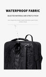 INRNN Expandable Backpack Men 17inch Laptop Backpacks 39L Waterproof Anti Theft Backpack Male Large Capacity Travel Business Bag