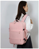 2024Men Women's Bag Large Capacity Journey Multifunction Backpack With Shoe Storage Multilayer Dry And Wet Separation Waterproof