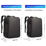 Bange 35L/45L Travel Backpack Men Business Aesthetic Backpack School Bag Large 17.3 Laptop Waterproof Fashion Backpack Male