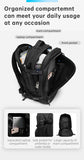 Bange 40L Travel Backpack Men USB  Anti-theft 17.3 Laptop Backpack School Expandable Bag Compass Fashion Male Backpack Large