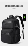 BANGE  Sports Backpack 15.6 Anti-wrinkle Waterproof USB Recharging Oxford Backpack Men Fashion Travel Bag Backpacks