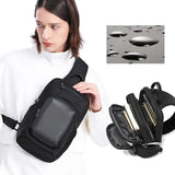BANGE 2024 New Arrival Multifunction Crossbody Bag for Men Shoulder Messenger Bags Waterproof Men Sling Bags with Big Capacity