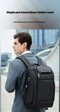 Wiersoon Backpack For Men Waterproof Backpack Large Capacity Business Trip Multifunctional Password Anti-theft Laptop Bag
