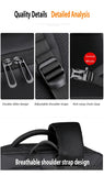 17 inch Laptop Pack Expandable Large-Capacity Business Travel Shoulder Bag Waterproof Classic Carry On Luggage Bag Men Backpack