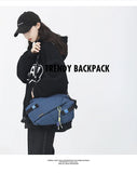 New Trend Messenger Bag Multi-function Sports Chest Bag Oxford Cloth Unisex Large-capacity Shoulder Bag  Crossbody Bags for Men
