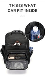 BANGE  Sports Backpack 15.6 Anti-wrinkle Waterproof USB Recharging Oxford Backpack Men Fashion Travel Bag Backpacks