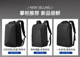 Mark Ryden 17 inch Laptop Backpack Male Bag USB Recharging Multi-layer Space Travel Male Bag Anti-thief Mochila