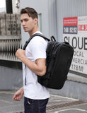 INRNN Expandable Backpack Men 17inch Laptop Backpacks 39L Waterproof Anti Theft Backpack Male Large Capacity Travel Business Bag