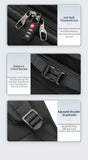 Lifetime Warranty Backpack For Men 14-15.6-17inch Laptop Backpack Male Business Backpack Anti Theft Bags Male Travel Backpacks