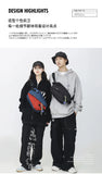 New Trend Messenger Bag Multi-function Sports Chest Bag Oxford Cloth Unisex Large-capacity Shoulder Bag  Crossbody Bags for Men