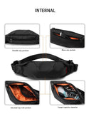 Fashion Chest Bag Men's 2025 Lightweight Waterproof Shoulder Bag Multi-functional Leisure Waist Packs Travel Chest Bag for Male