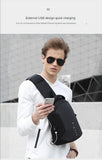 Mark Ryden Men shoulder bag fashion outdoor chest bag portable messenger bag breathable honeycomb back light