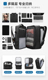 Mark Ryden 17 inch Laptop Backpack Male Bag USB Recharging Multi-layer Space Travel Male Bag Anti-thief Mochila