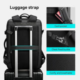 MARK RYDEN 45L Expandable Men's Backpacks Business Travel Backpack Bolsas Femininas Durable Bagpacks for Men Fits 17.3in Laptop